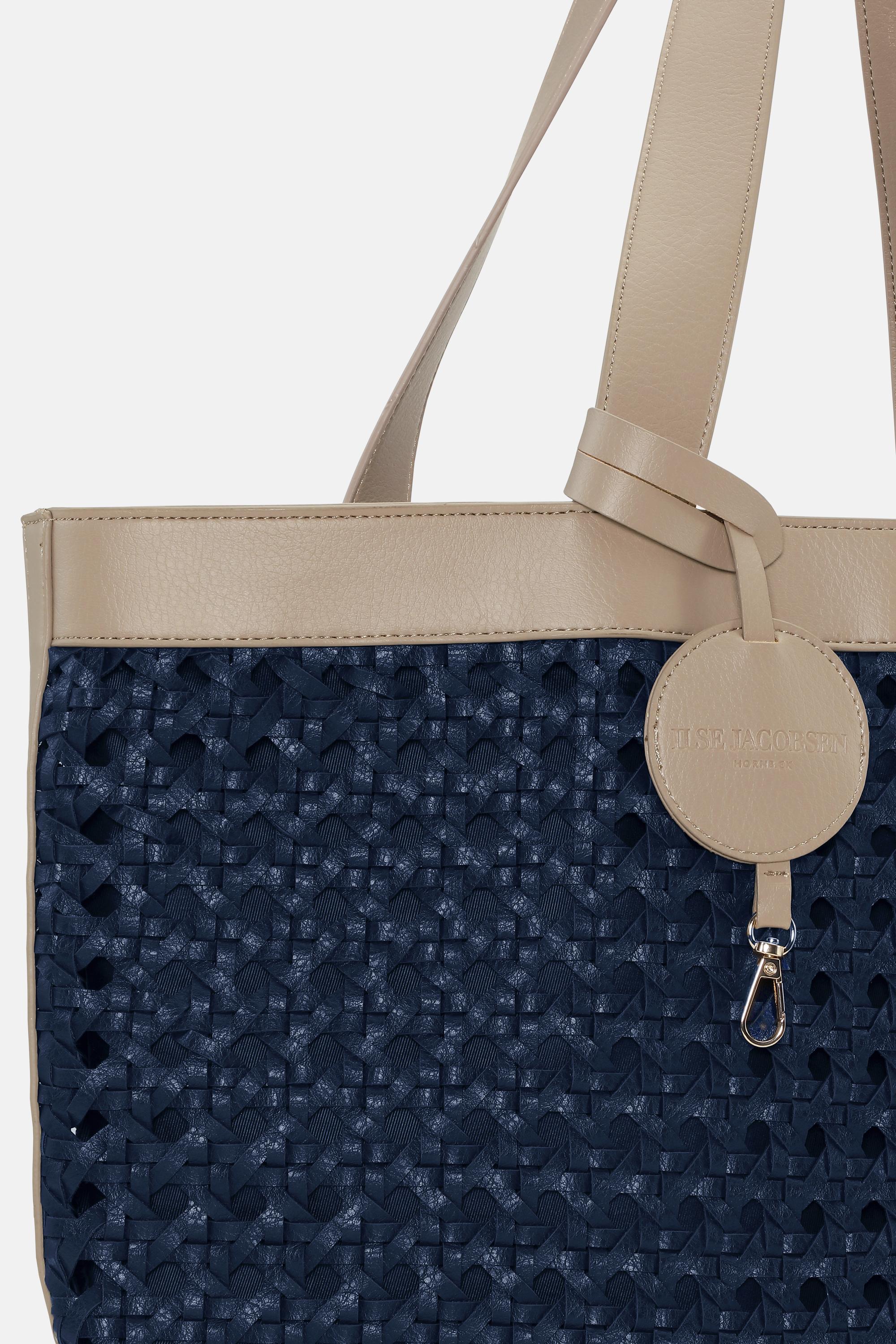 Stor Strandtaske - Dark Indigo Sand Pile